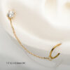 Piercing Chain Rolo With O-Rings -14Kt Yellow Gold - Image 6