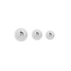 Bead -14Kt White Gold