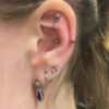 Internally Threaded Barbell -Titanium - Image 2