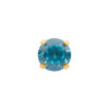 Birthstone Top March -24Kt Gold PVD Titanium
