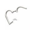 Heart Shape Clicker -Titanium - Image 5
