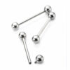 Internally Threaded Barbell -Titanium