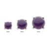 Natural Amethyst Stone Top -Titanium - Image 6