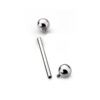 Internally Threaded Barbell -Titanium - Image 4