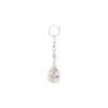 Concorde Chain CZ Charm -14Kt White Gold