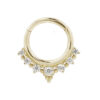 Lala Piercing Ring -14Kt Yellow Gold