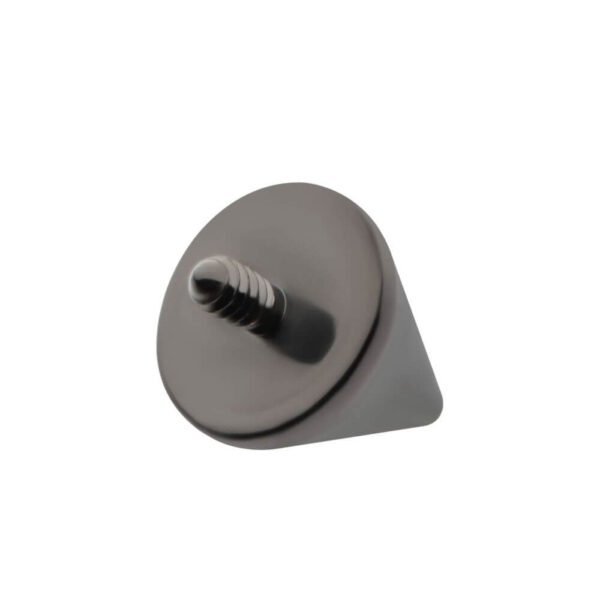 Internally Threaded Spike Top -Black PVD Titanium - Image 4