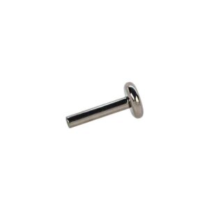 Sisäkierteinen labret kantaosa 3mm takaosalla -Titaani
